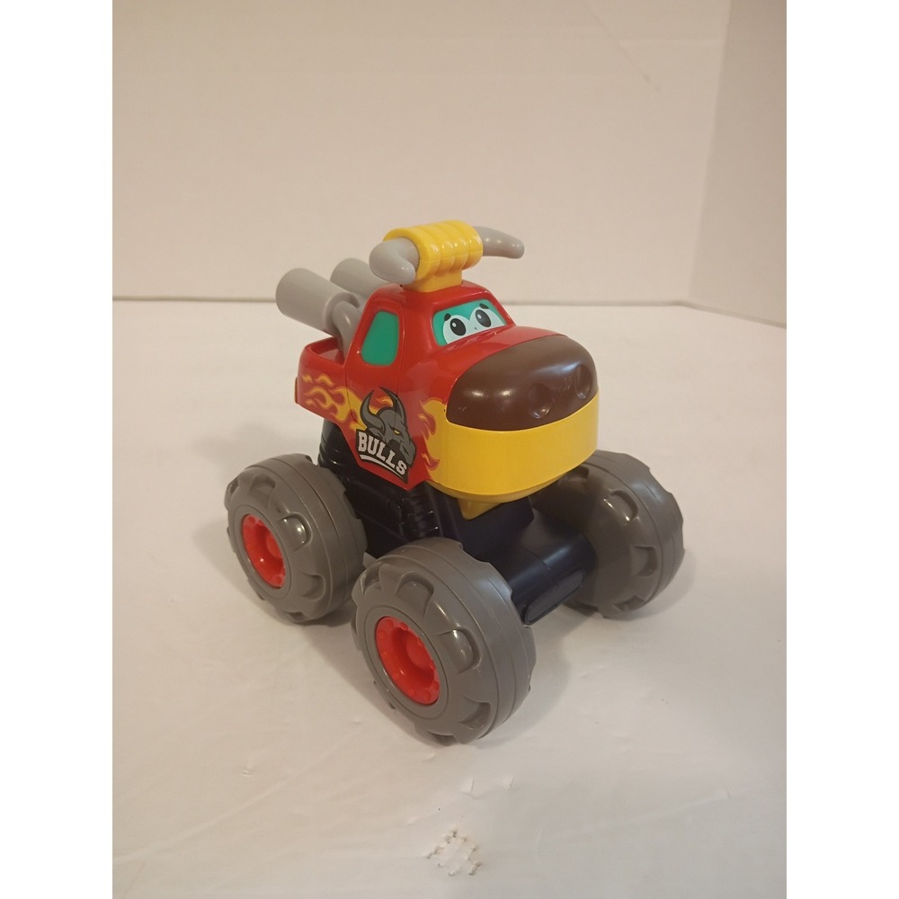 VTech Go Go Smart Wheels Press and Spec Bull Monster Truck Red Toy Car